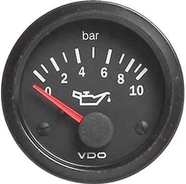 vdo oil pressure gauge